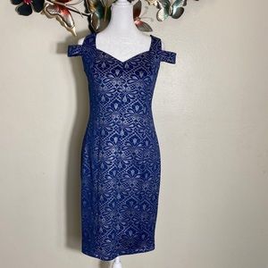 Dark blue cocktail dress Size 4